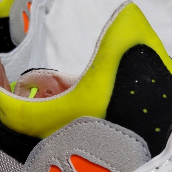 Steve Madden Gillah Multicolor Chunky Platform Sneakers 7 Neon Trendy Streetwear - Picture 15 of 15